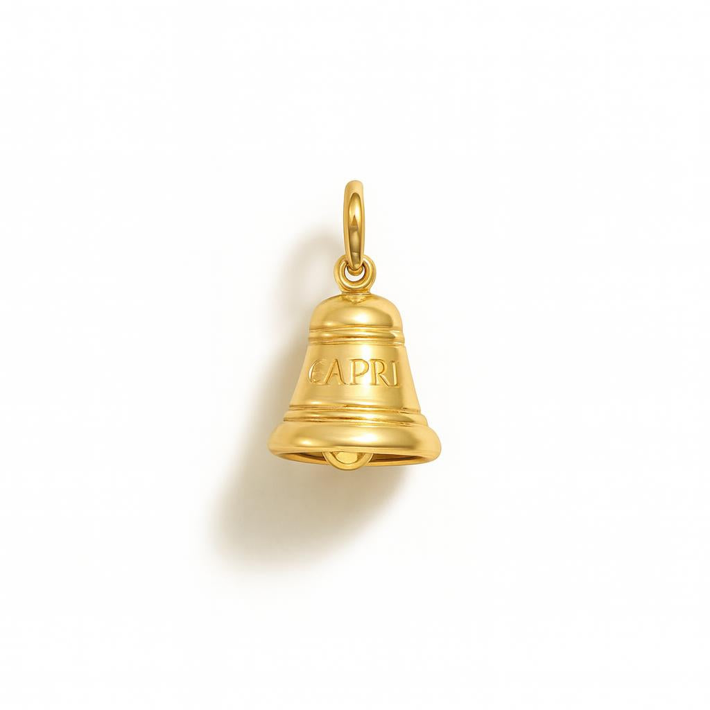 Yellow Gold Bell Charm