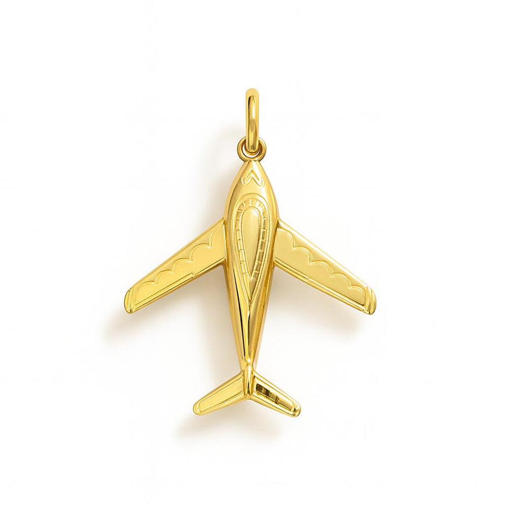 Charm Aereo in Oro Giallo