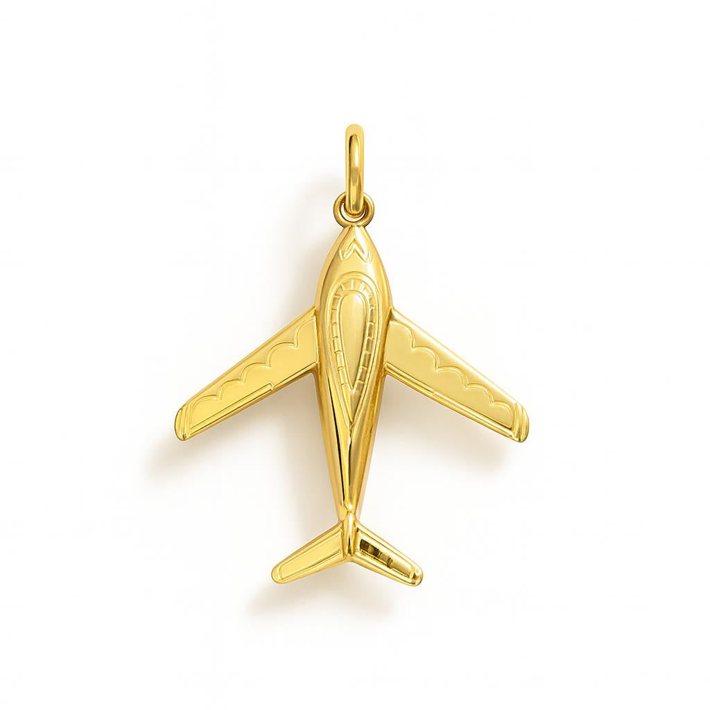 Charm Aereo in Oro Giallo