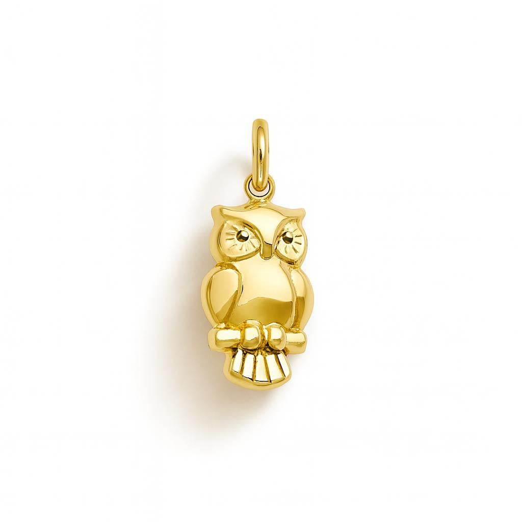 Charm Civetta in Oro Giallo