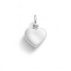 Charm Cuore in Oro Bianco
