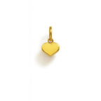 Charm Cuore in Oro Giallo