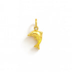Charm Delfino in Oro Giallo