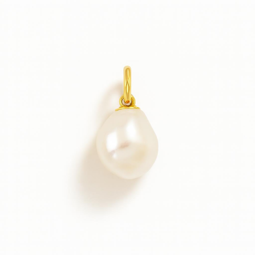 Charm Perla in Oro Giallo