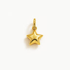 Charm Stella in Oro Giallo