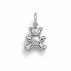 Charm Orsetto in Oro Bianco