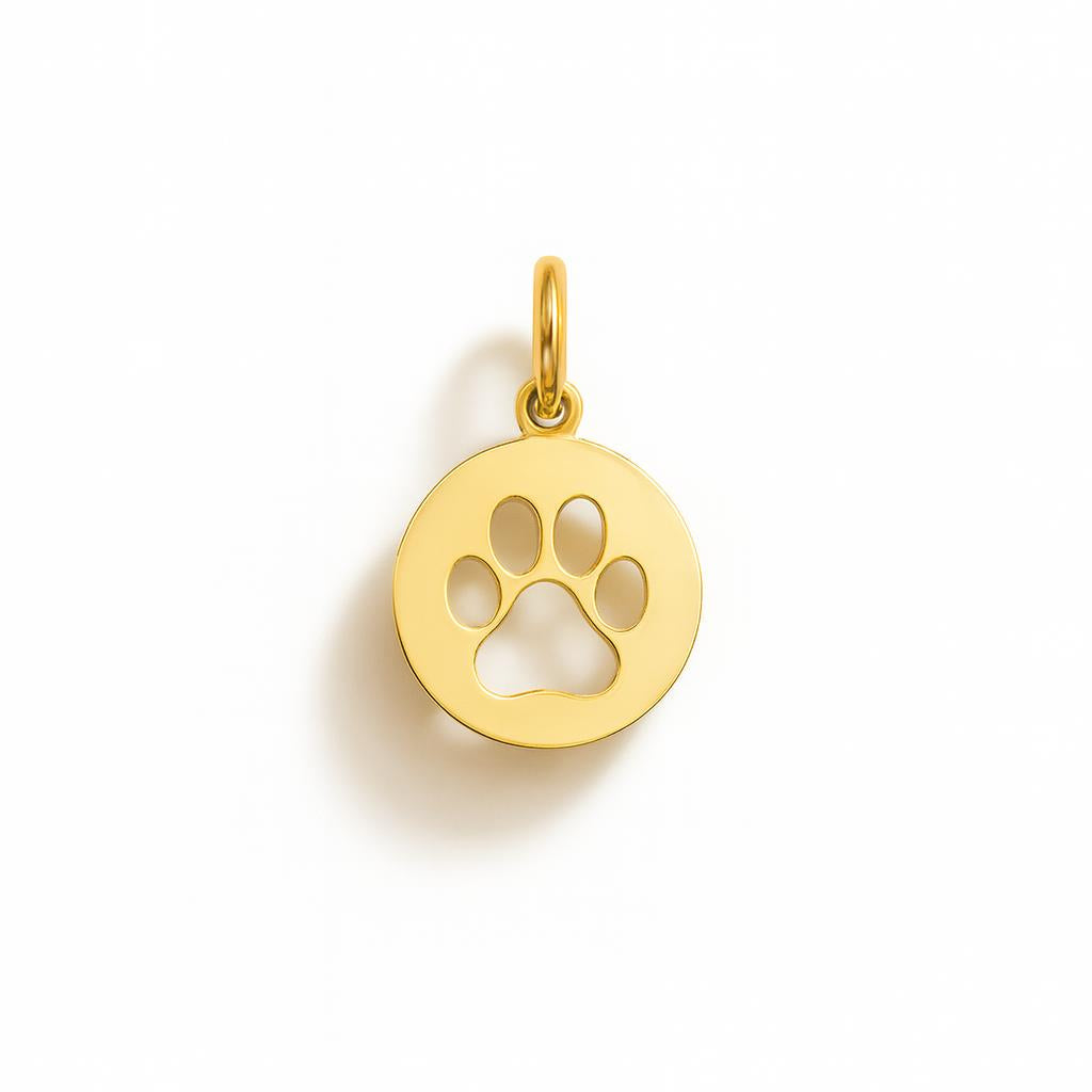Charm Impronta in Oro Giallo