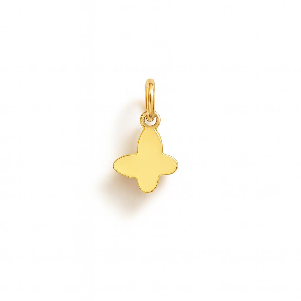 Charm Farfalla in Oro Giallo