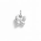 Charm Farfalla in Oro Bianco