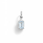 Charm Luce in Oro Bianco e Zirconi