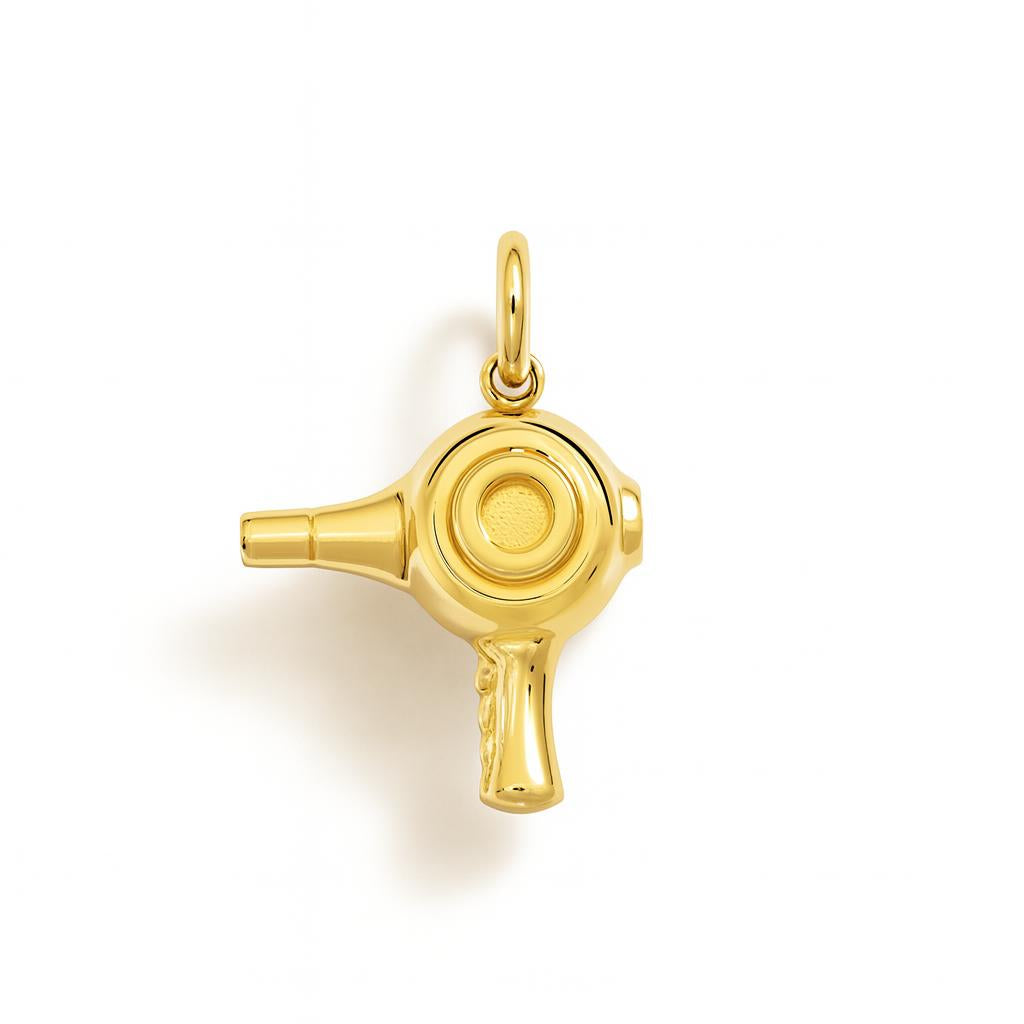 Charm Asciugacapelli in Oro Giallo