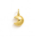 Charm Luna in Oro Giallo