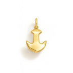Charm Ancora in Oro Giallo