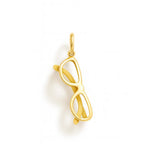 Charm Occhiali in Oro Giallo