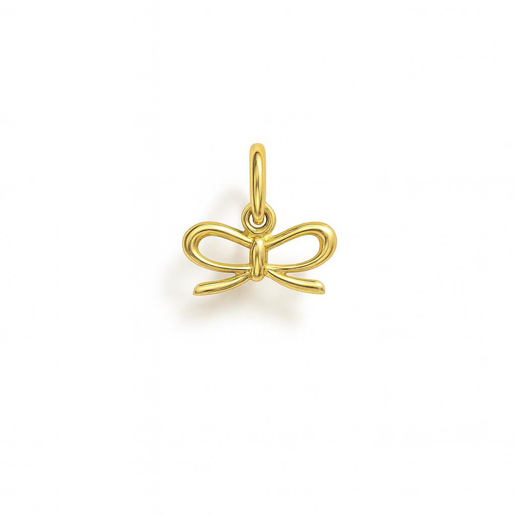 Charm Fiocco in Oro Giallo