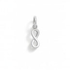 Charm Infinito in Oro Bianco