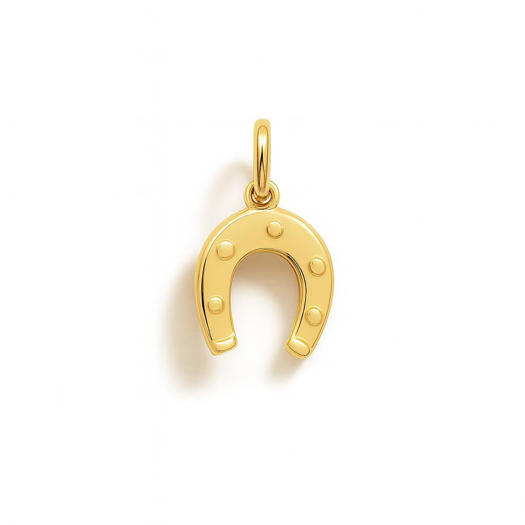 Charm Ferro di Cavallo in Oro Giallo