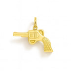 Charm Pistola in Oro Giallo