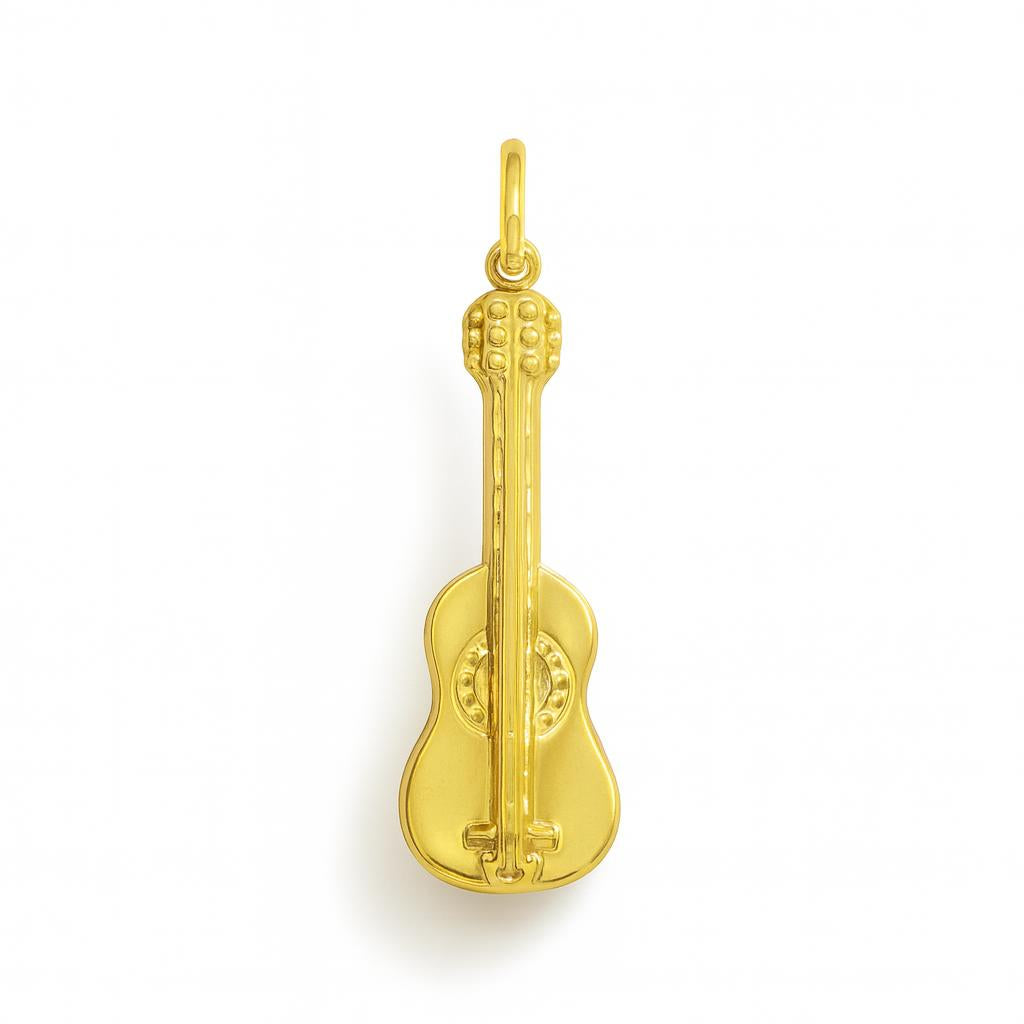 Charm Chitarra in Oro Giallo