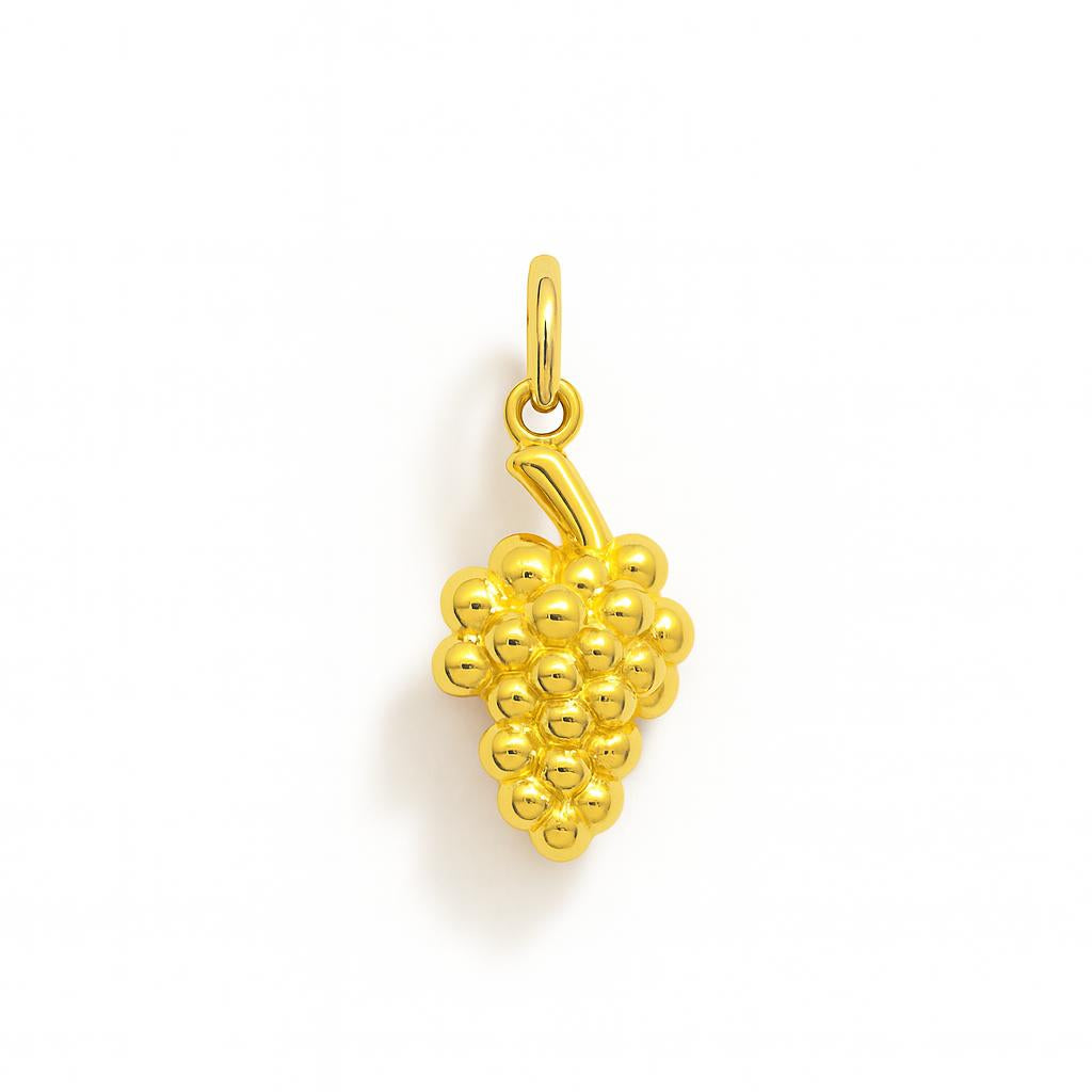 Charm Uva in Oro Giallo