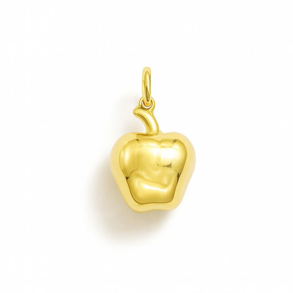 Charm Mela in Oro Giallo