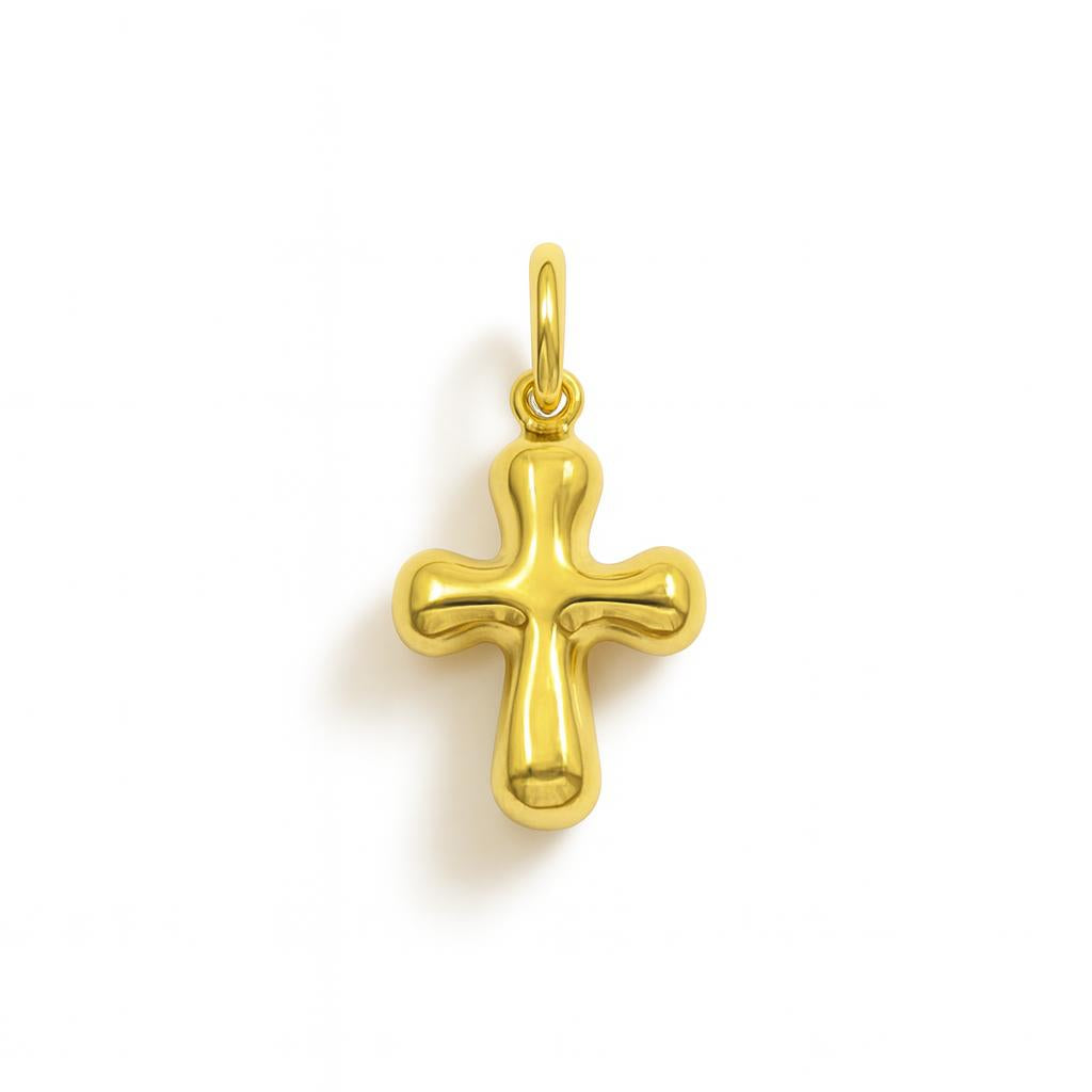 Charm Croce in Oro Giallo