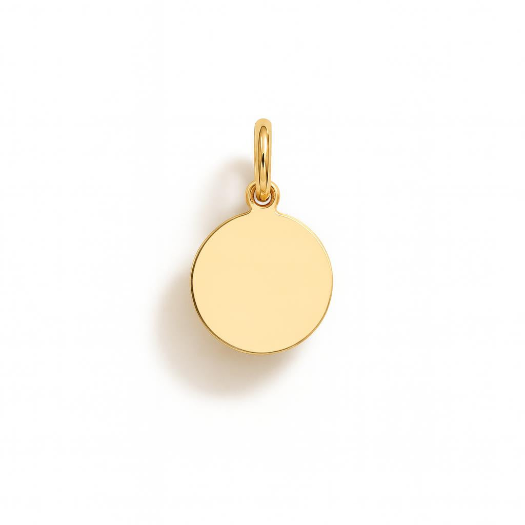 Charm Cerchio in Oro Giallo