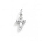Charm Croce in Oro Bianco