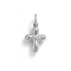 Charm Croce in Oro Bianco