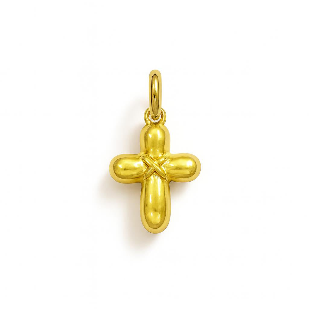 Charm Croce in Oro Giallo