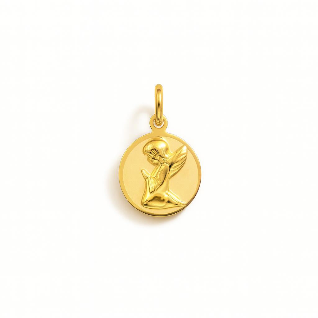 Charm Angelo Custode in Oro Giallo