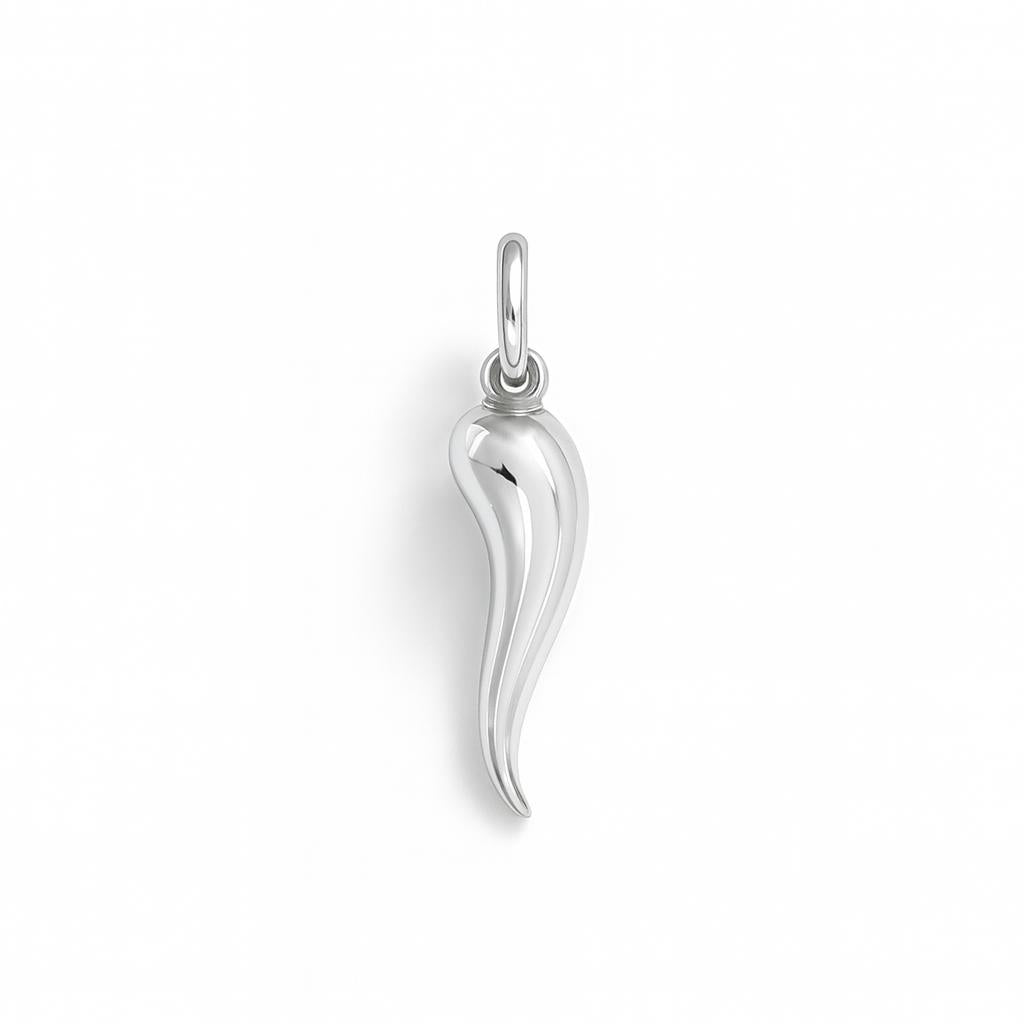Charm Cornetto in Oro Bianco