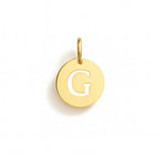 Charm Lettera G in Oro Giallo – Modello 4