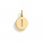 Charm Lettera I in Oro Giallo – Modello 4