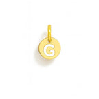 Charm Lettera G in Oro Giallo – Modello 3
