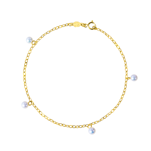 Bracciale Fancy in Oro e Perle - Oro Giallo | Facco Gioielli