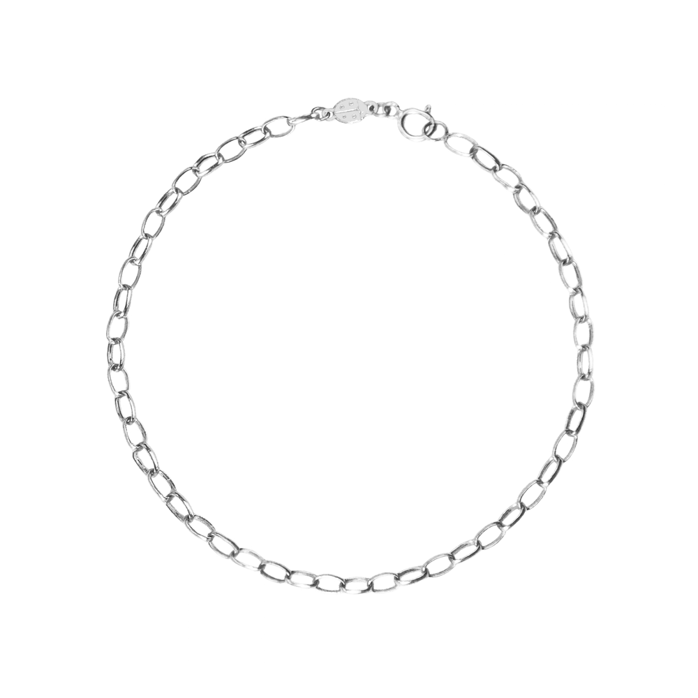 Bracciale Velovale in Oro - Oro Bianco | Facco Gioielli