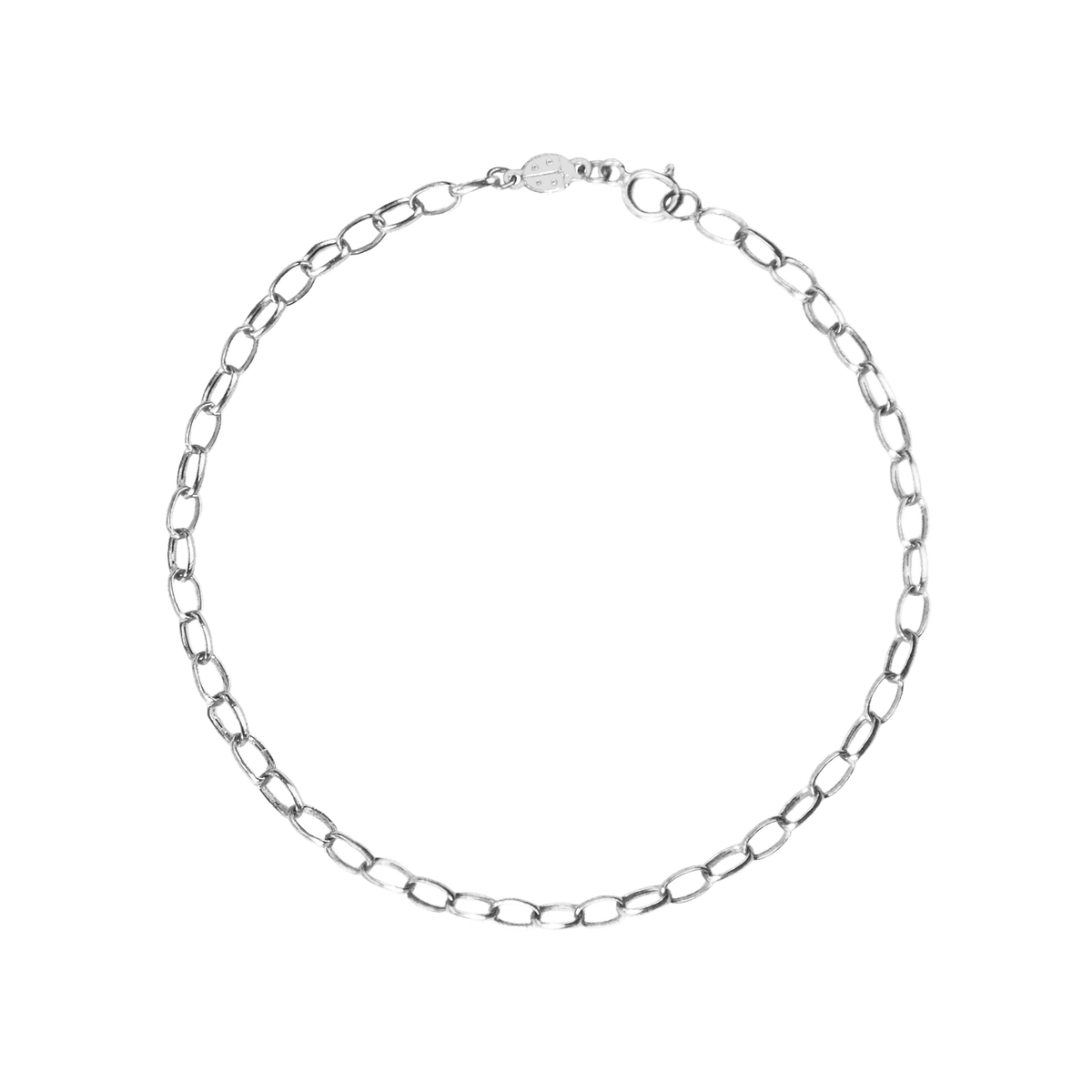 Bracciale Velovale in Oro - Oro Bianco | Facco Gioielli