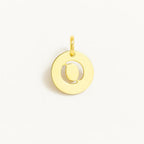 Charm Lettera O in Oro Giallo – Modello 4