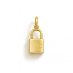 Charm Lucchetto in Oro Giallo