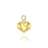 Charm Cuore d'Oro Vero