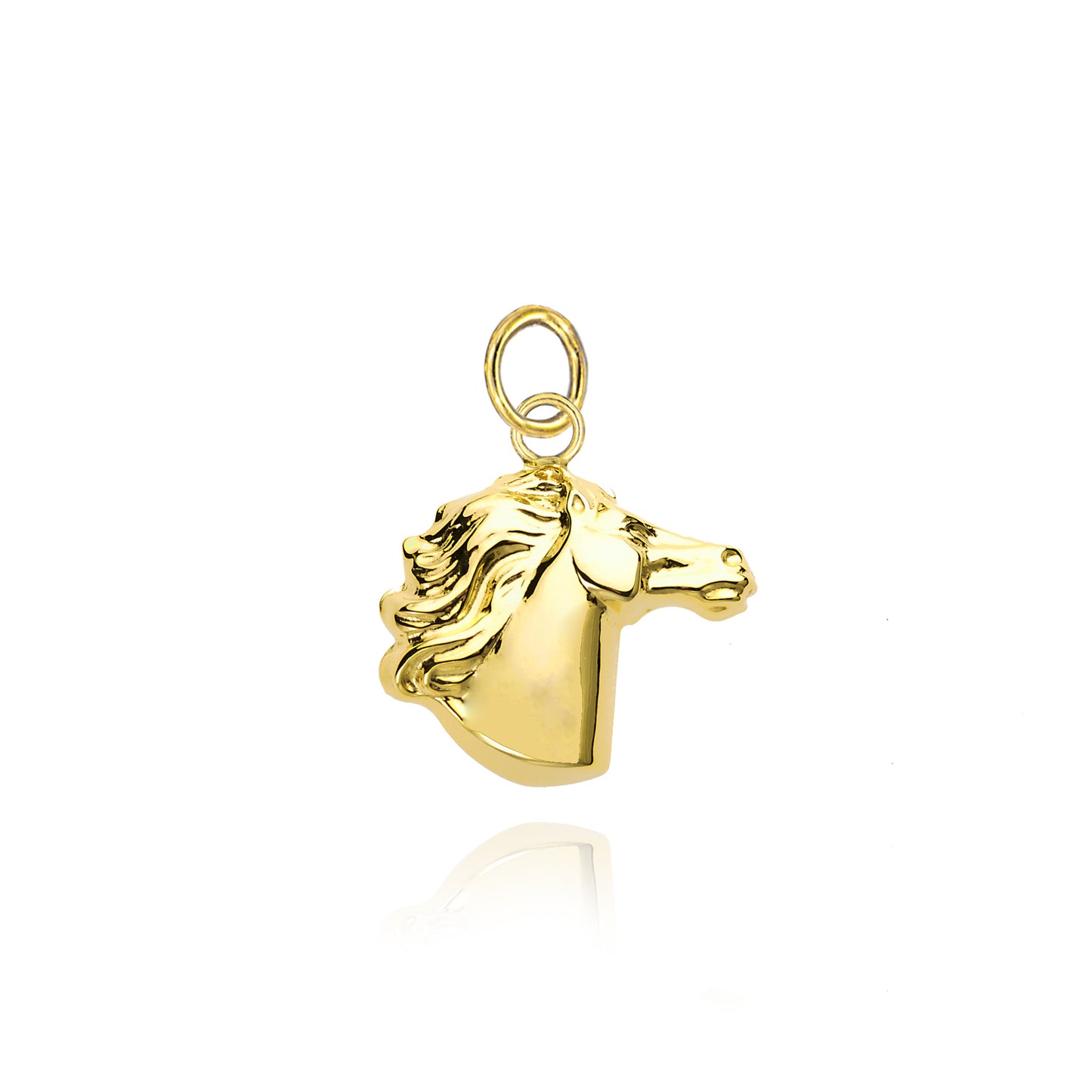 Charm Cavallo d'Oro Vero