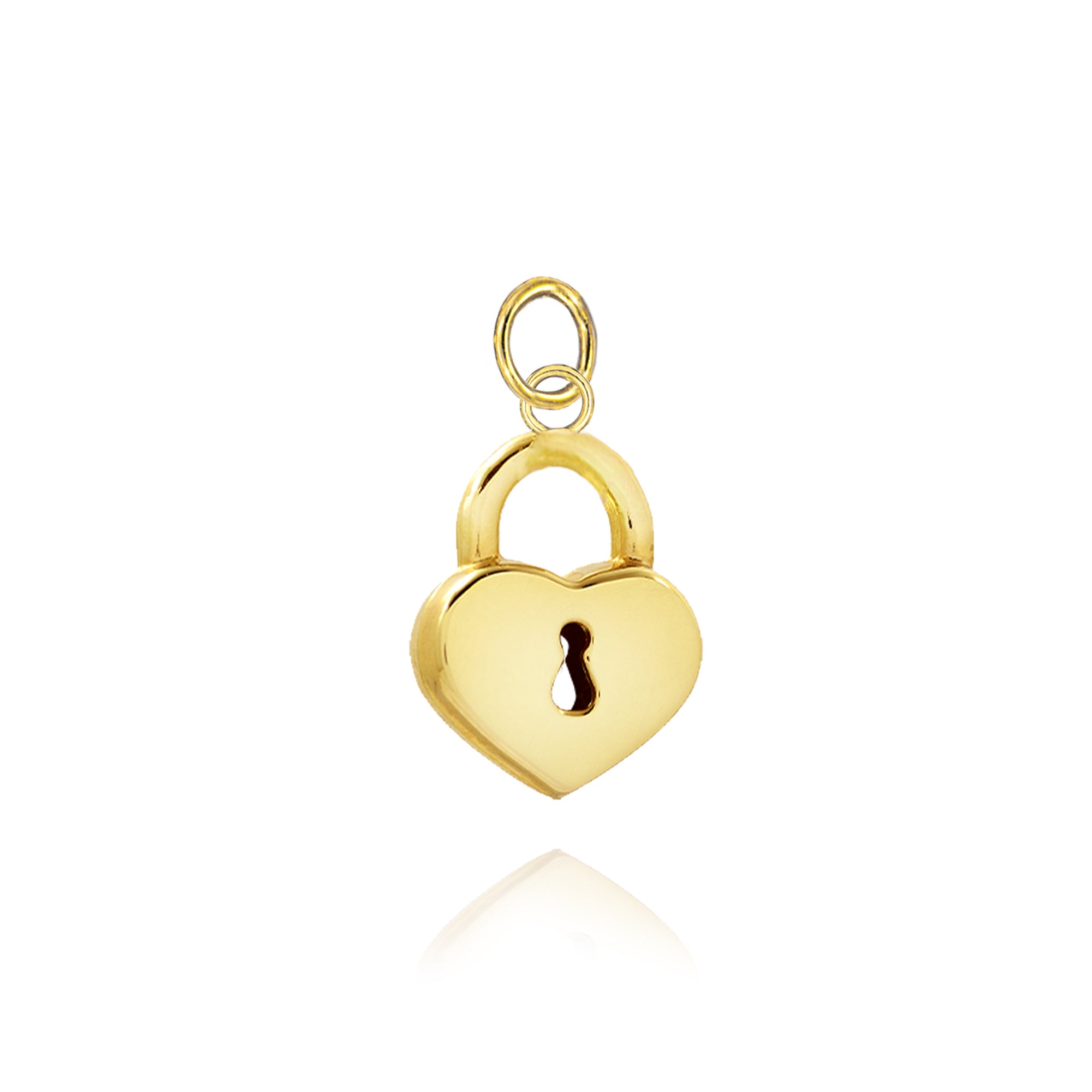 Heart Pendant in Real Gold 