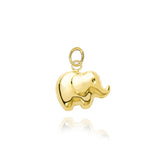 Elephant Pendant in Real Gold 