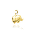 Elephant Pendant in Real Gold 
