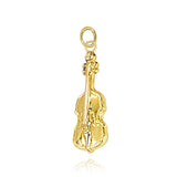 Charm Violino d'Oro Vero