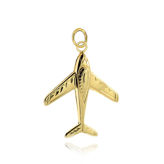 Eyewear Pendant in Real Gold 