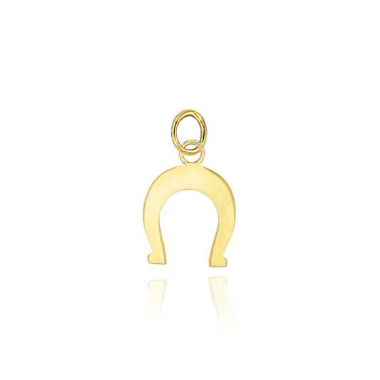 Charm Ferro di cavallo d'Oro Vero