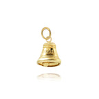Bell Pendant in Real Gold