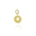 Sun Pendant in Real Gold 